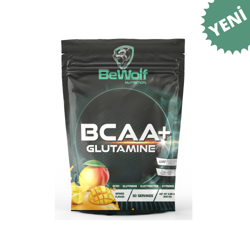 BCAA + Glutamine Doypack  300 Gram 30 Porsiyon Mango Aromalı