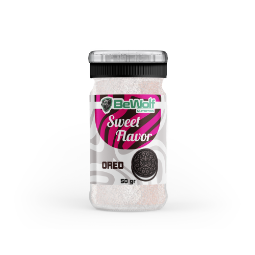 Sweet Flavor | Cam Şişe Tatlandırıcı |Kakaolu Bisküvi | 50 Gram